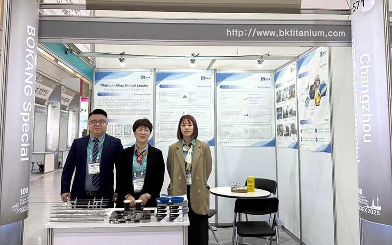 Bokang-titaani loistaa Sidex 2025: ssä-Booth C-571 on nyt avoinna vierailijoille